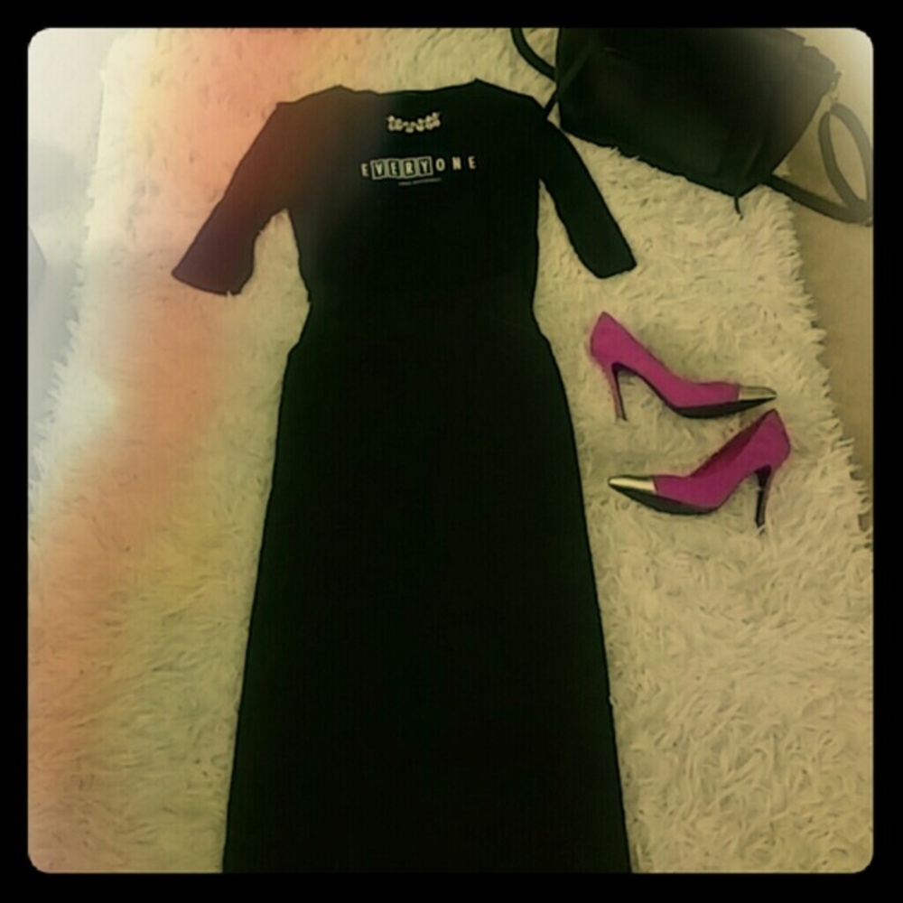 Ralph Lauren Black Maxi Pencil Skirt for Cocktail